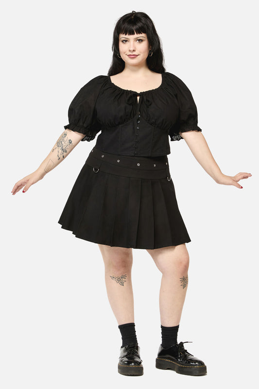 Black Friday - Curve Tilly Top - black
