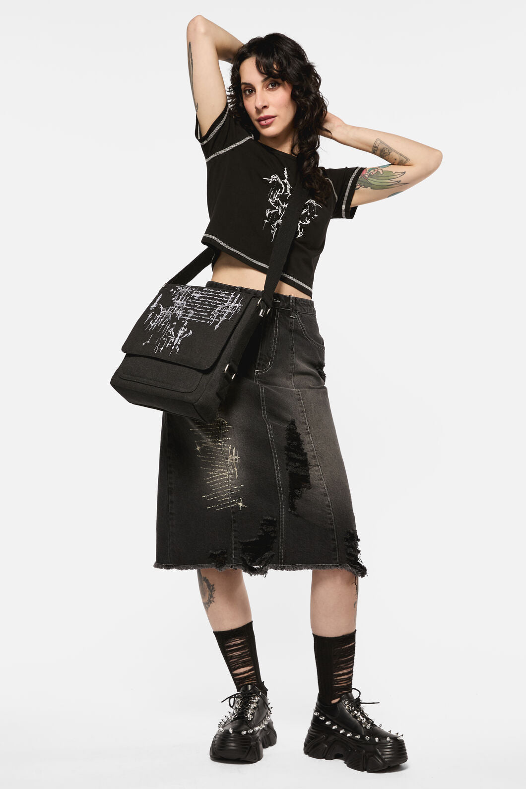 Black Friday - Cyber Canvas Bag - black