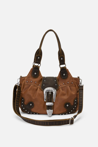 Black Friday - Vintage Buckle Bag - caramel