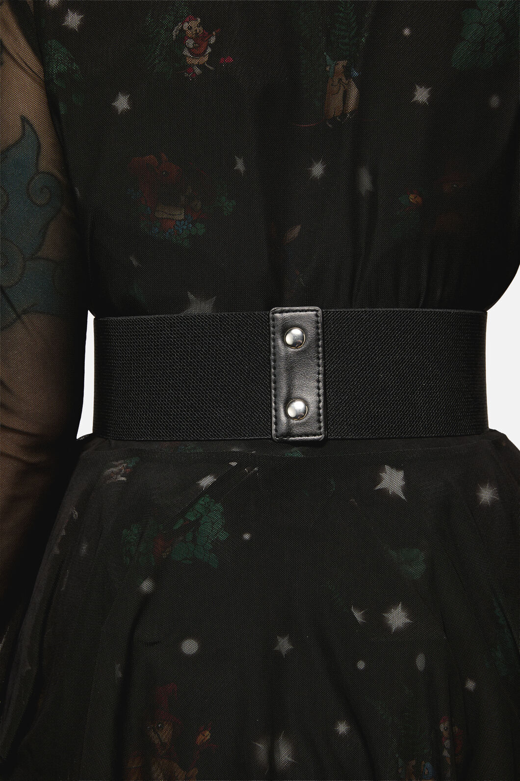 Black Friday - Simple Triple Strap Waist Belt - black