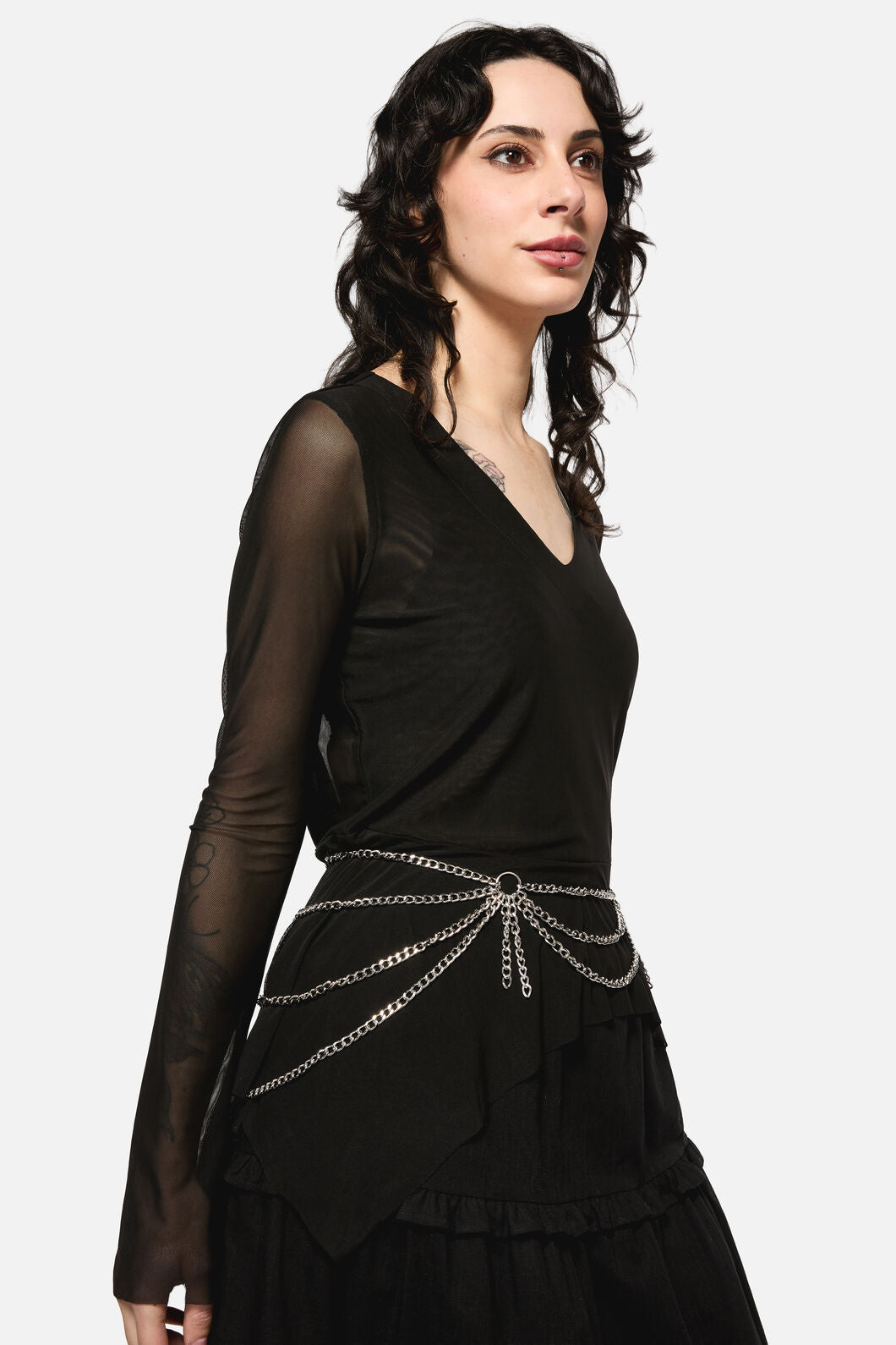 Black Friday - Chain Belt - silver