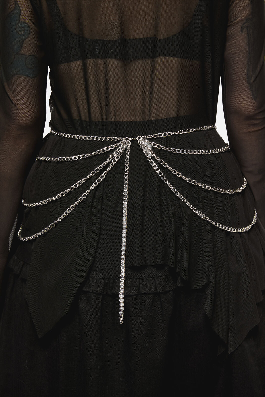 Black Friday - Chain Belt - silver