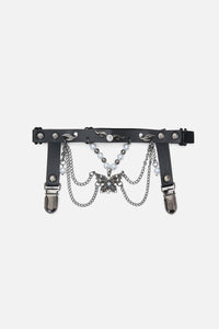 Black Friday - Embellished Garter - black