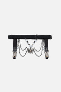 Black Friday - Embellished Garter - black