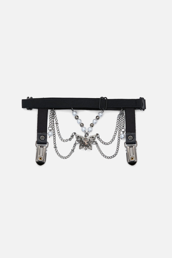 Black Friday - Embellished Garter - black