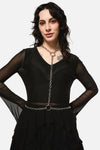 Black Friday - Chained Harness - silver