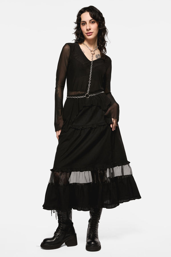 Black Friday - Chained Harness - silver