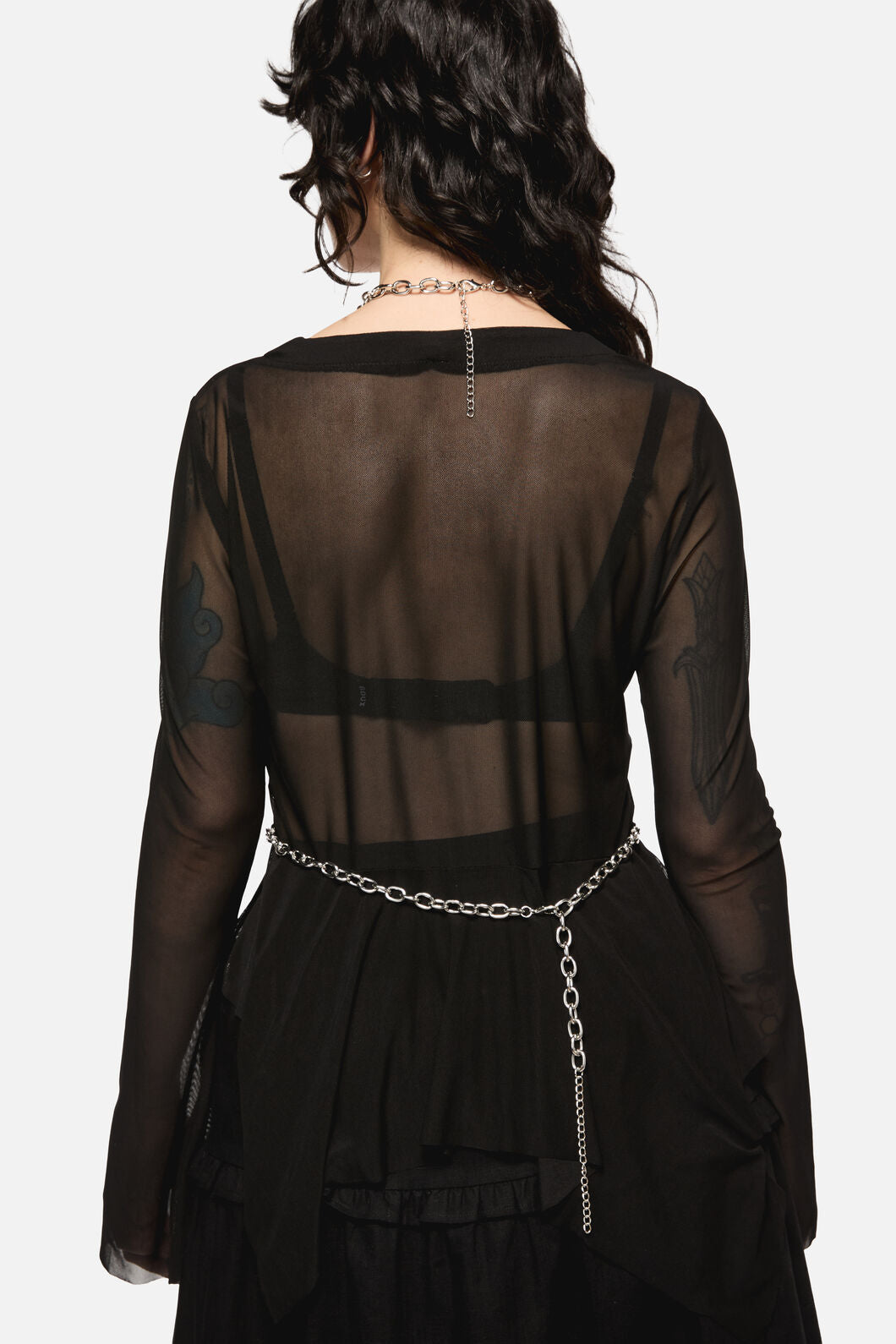 Black Friday - Chained Harness - silver