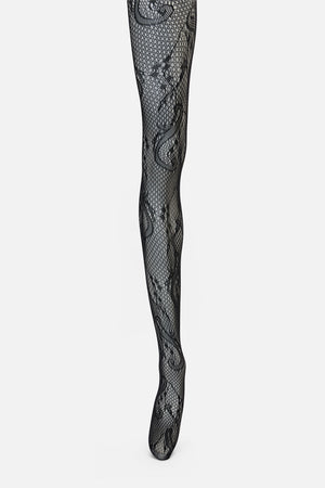 Black Friday - Mesh Tights - black