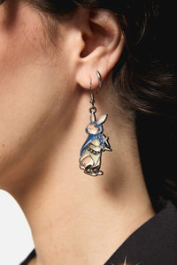 Black Friday - Keeper Of The Woods Rabbit Earrings - multi