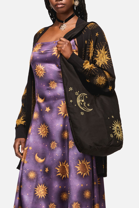 Black Friday - Sun & Moon Slouch Bag - black