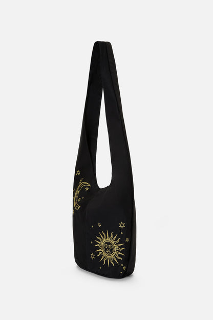 Black Friday - Sun & Moon Slouch Bag - black