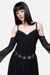 Black Friday - Sun Hip Chain Belt - silver