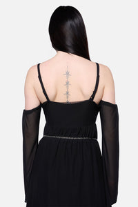 Black Friday - Sun Hip Chain Belt - silver