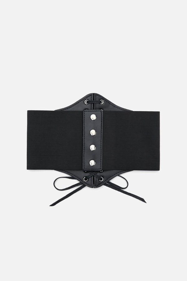 Black Friday - Cobweb Corset Belt - black