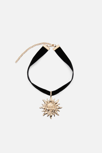 Black Friday - Sun Choker - black-gold
