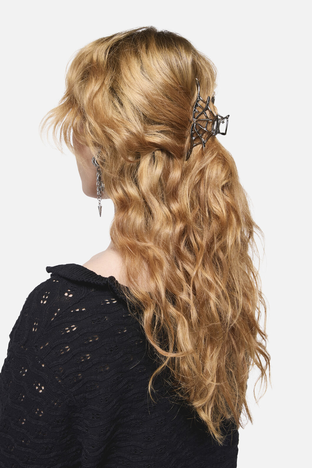 Black Friday - Cobweb Claw Clip - gunmetal