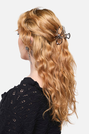 Black Friday - Charming Spider Claw Clip - gunmetal