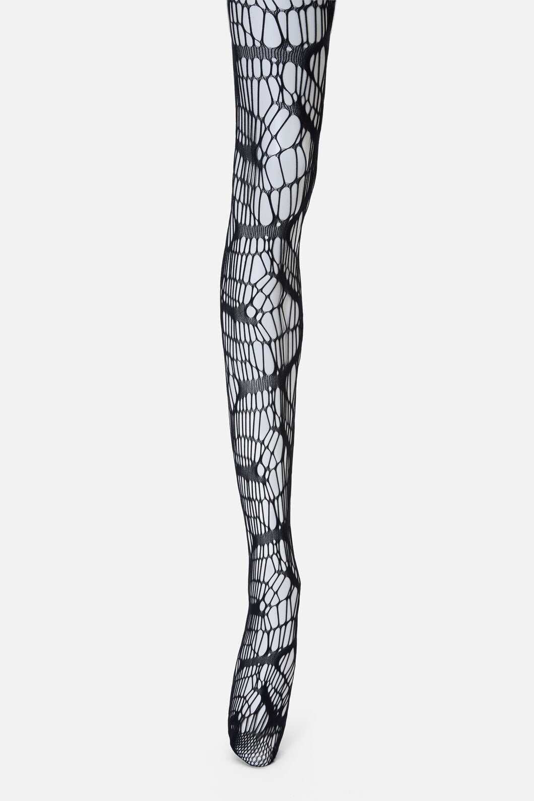 Black Friday - Faux Torn Fishnets - black