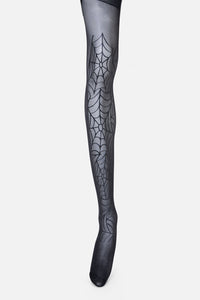 Black Friday - Spider Tattoo Tights - black