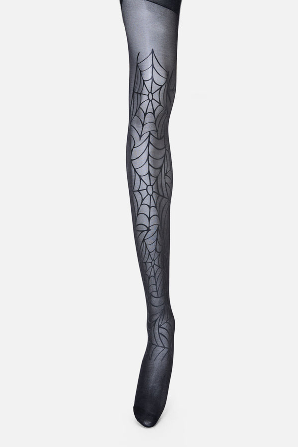 Black Friday - Spider Tattoo Tights - black