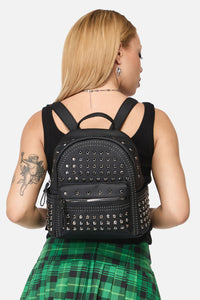 Black Friday - Studded Backpack - black