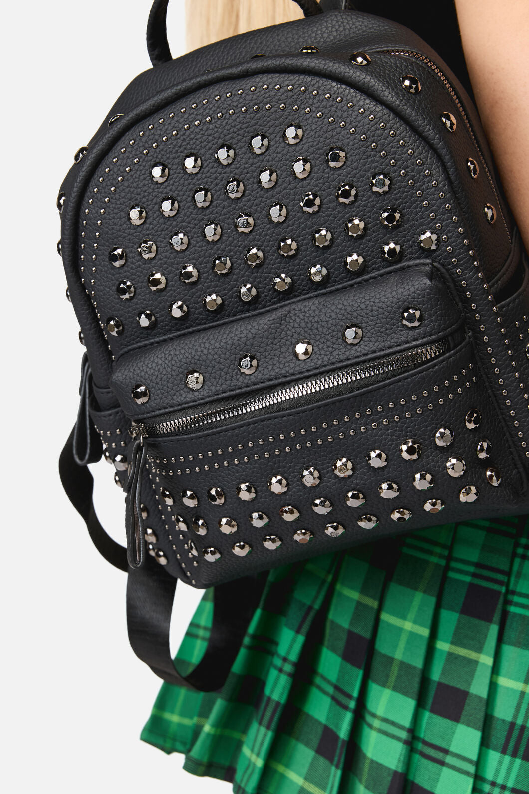 black studded mini backpack Studded Backpack – Dangerfield