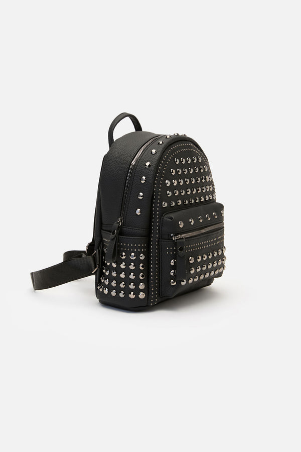 Black Friday - Studded Backpack - black
