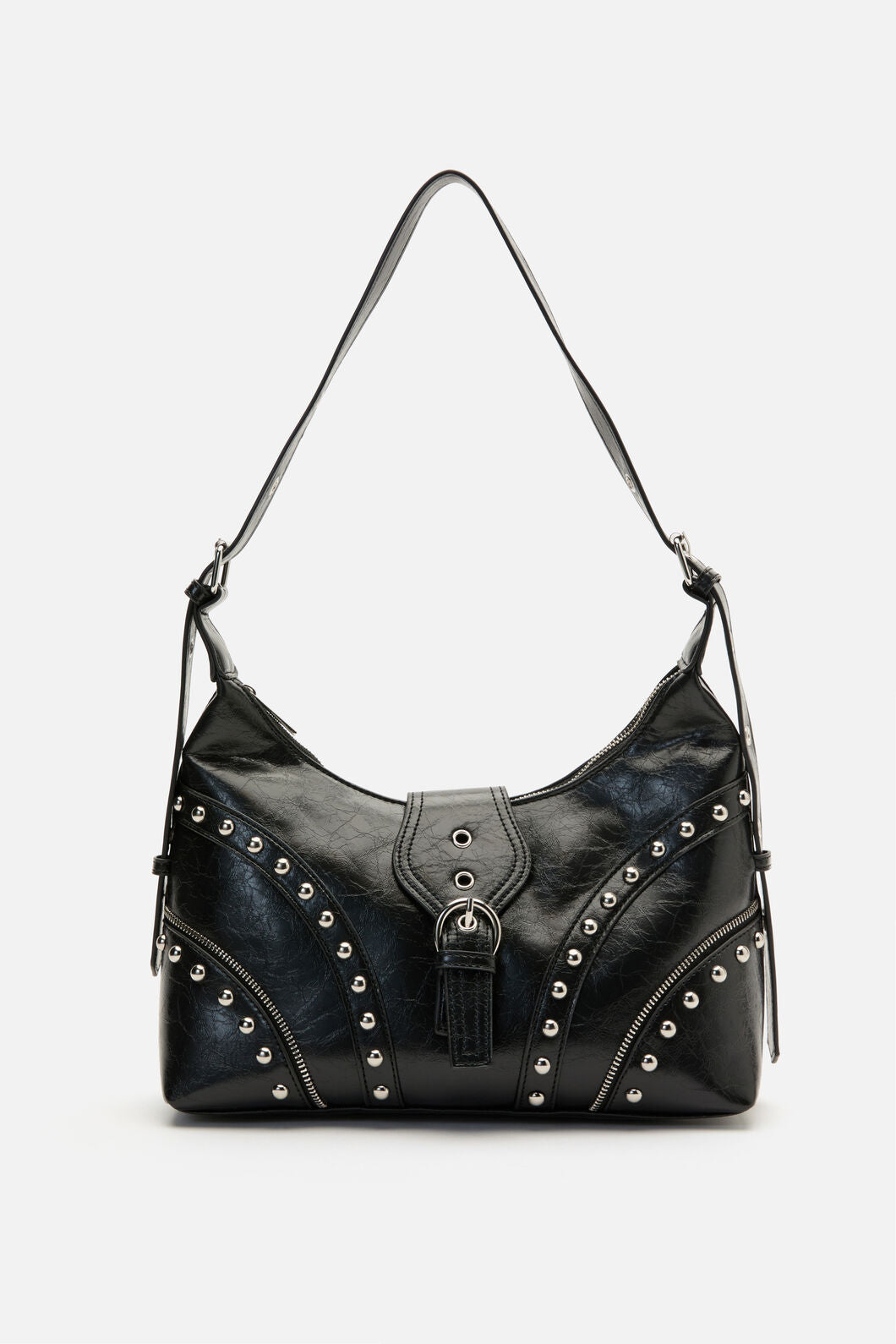 Black Friday - Stud Buckle Bag - black