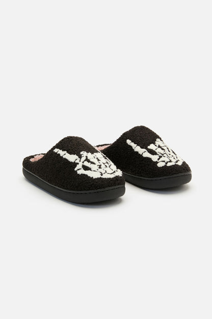 Black Friday - Rock On Slippers - black