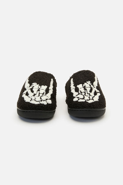 Black Friday - Rock On Slippers - black