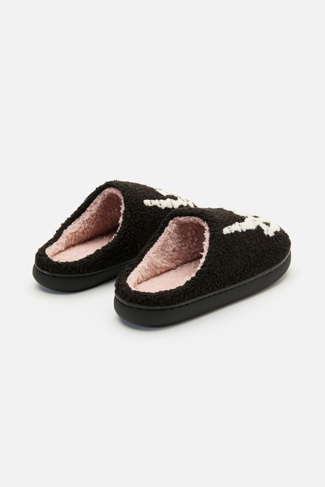 Black Friday - Rock On Slippers - black