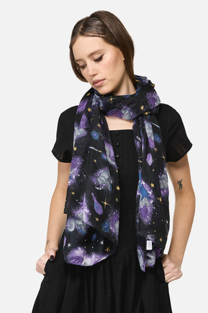 Black Friday - Witches Familiar Scarf - black