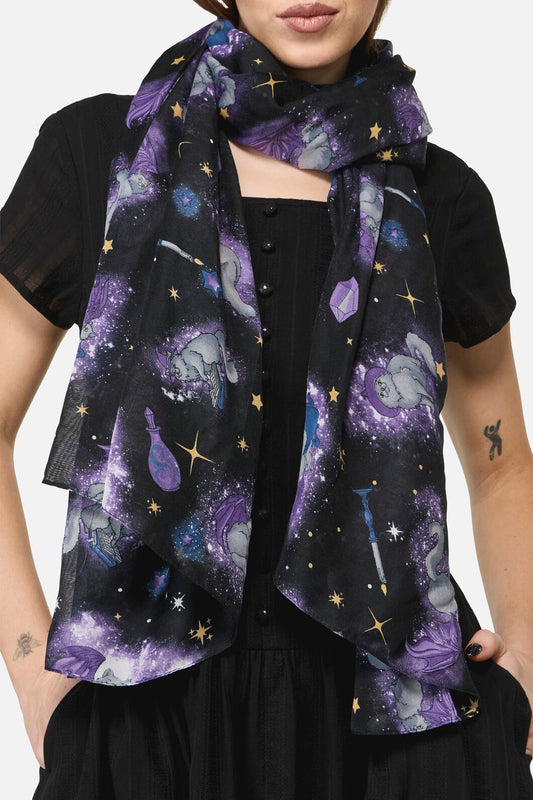 Black Friday - Witches Familiar Scarf - black
