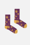 Black Friday - Cosmic Light Socks - purple