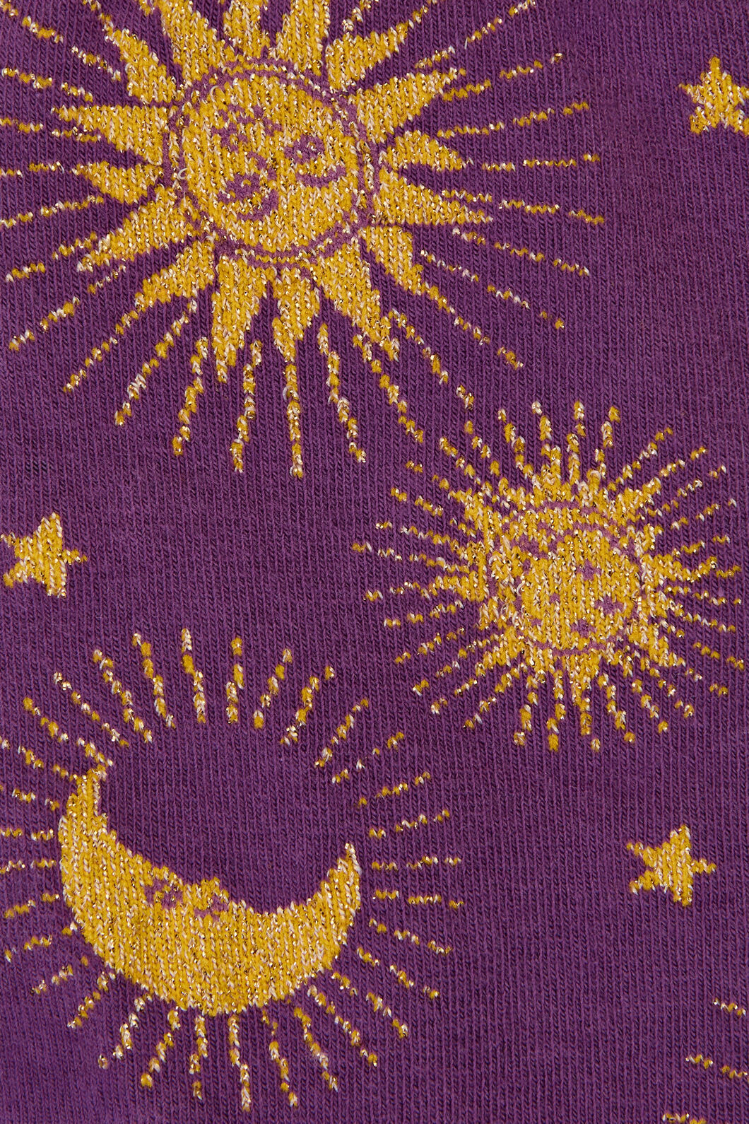 Black Friday - Cosmic Light Socks - purple