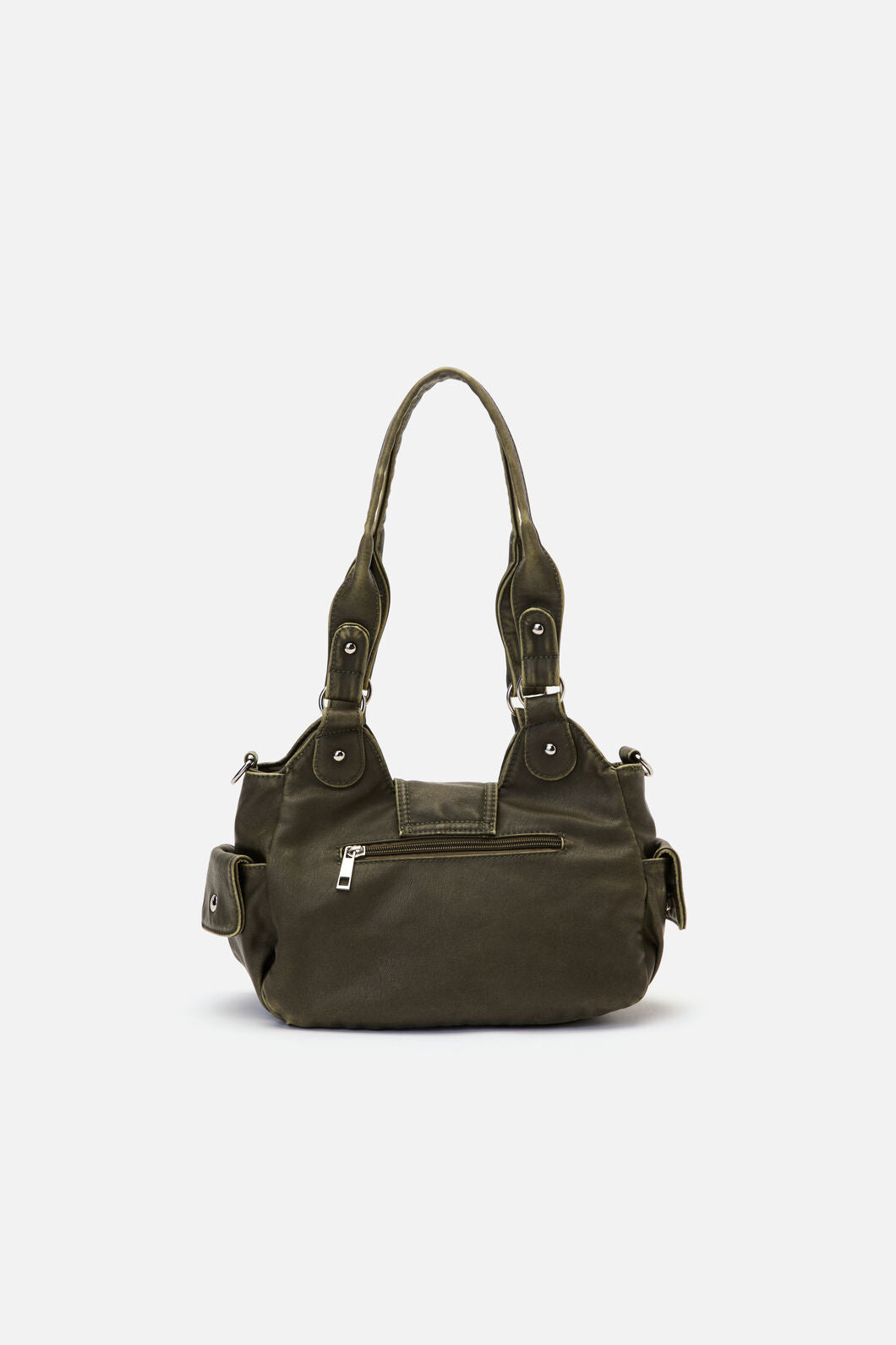 Black Friday - Olive Vintage Buckle & Stud Ba - olive