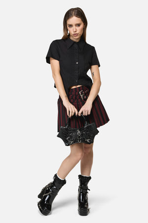 Black Friday - Winged Handbag - black