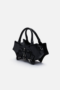 Black Friday - Winged Handbag - black