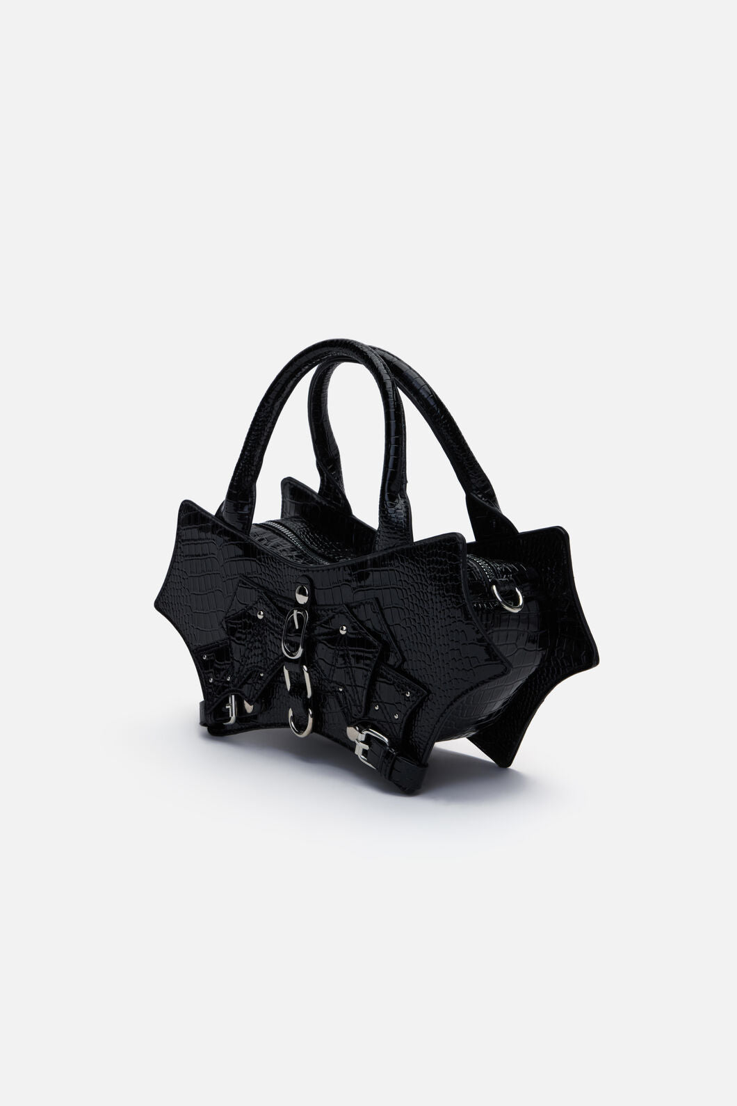 Black Friday - Winged Handbag - black