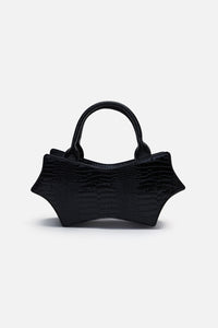 Black Friday - Winged Handbag - black