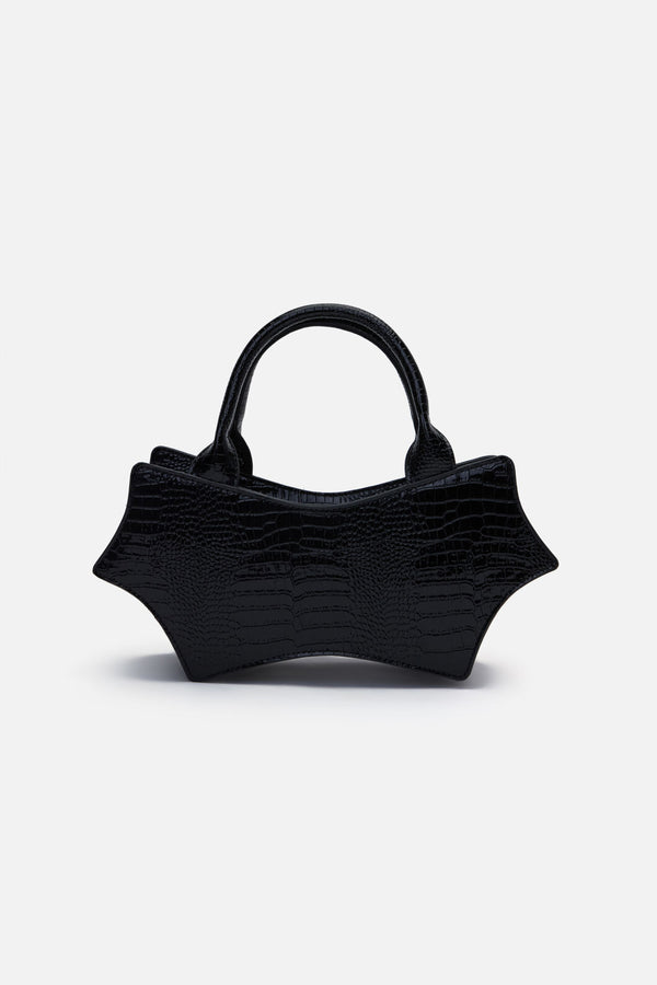 Black Friday - Winged Handbag - black