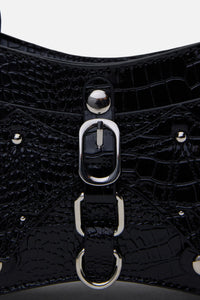 Black Friday - Winged Handbag - black
