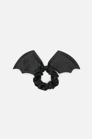 Black Friday - Bat Wing Scrunchie - black