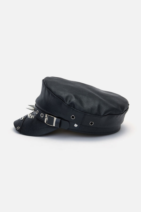 Black Friday - Embellished Baker Boy - black
