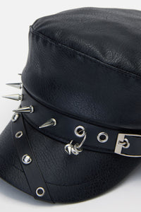 Black Friday - Embellished Baker Boy - black