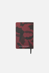 Black Friday - Batz Goth Notebook - red
