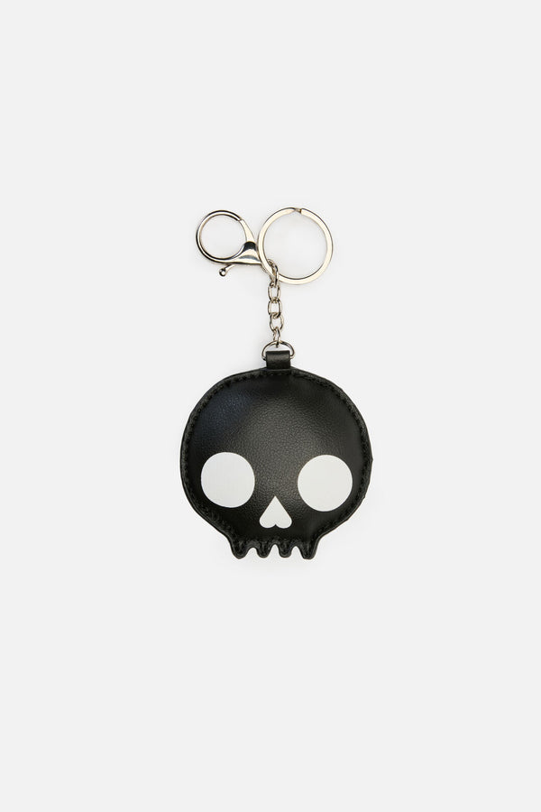Black Friday - Skull Key Bag Charm - black