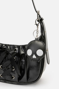 Black Friday - Skull Key Bag Charm - black