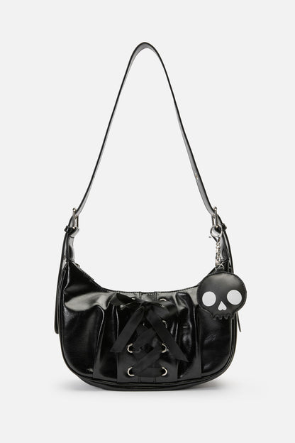 Black Friday - Skull Key Bag Charm - black